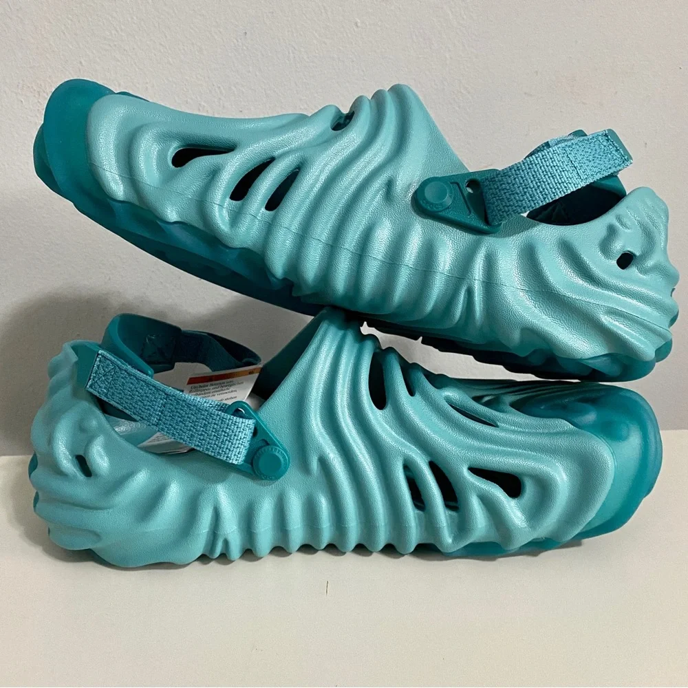 Crocs x Salehe Bembury “Blue Tide” Men’s Size 11 Pollex Clogs